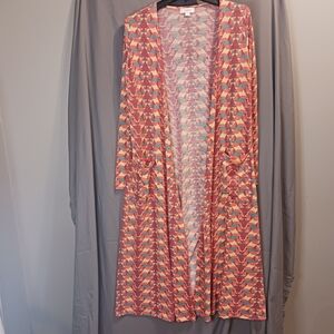 LuLaRoe duster size small Aztec print